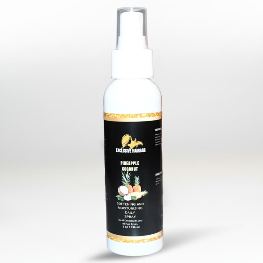 Pineapple Coconut Loc Refresher & Leave-In Conditioner by Healthyhairph – tropical hydration spray for locs and natural hair